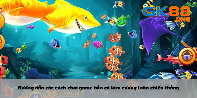 Hướng dẫn game bắn cá kim cương